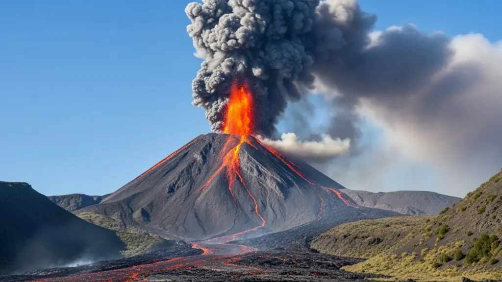 Vulcão entra em erupção na etiópia pela primeira vez em 12 mil anos e assusta moradores