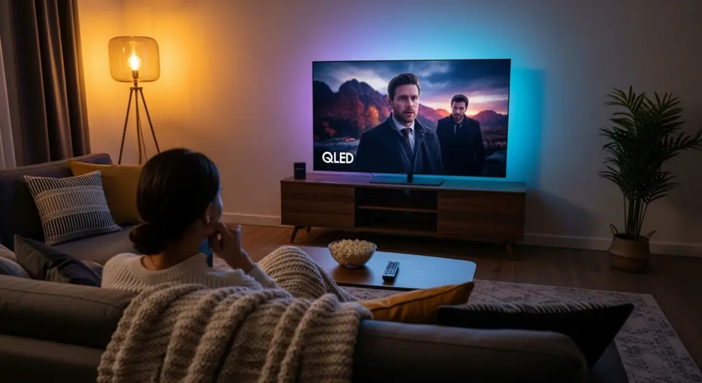 TV Samsung QLed 55″ com Inteligência Artificial por apenas R$ 2.564,00 na Black Friday